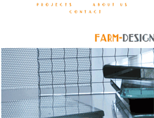 Tablet Screenshot of farm-design.com
